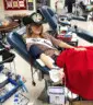 Makenzie Giving Blood