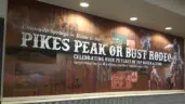 Pikes Peak Rodeo Sign
