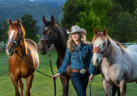 2020-21 Kaely Juzek with Horses