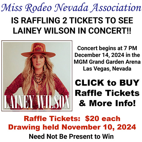 Raffle Prize - 2 Tickets to Lainey Wilson Concert